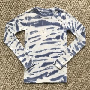 Kid's Tie Dye Long Sleeve Sleep / Casual Top